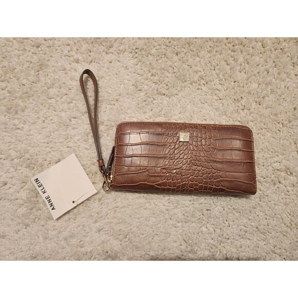 Anne Klein Handbags - Anne Klein Brown Wallet NWT